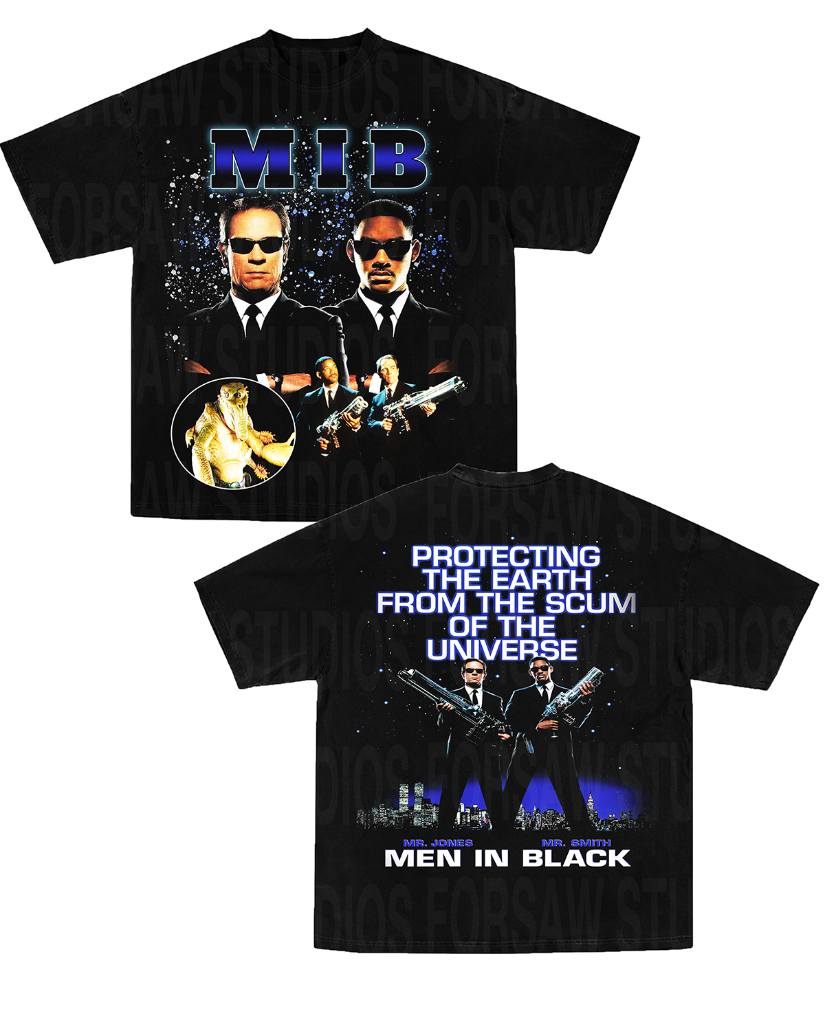 Men in Black Boot