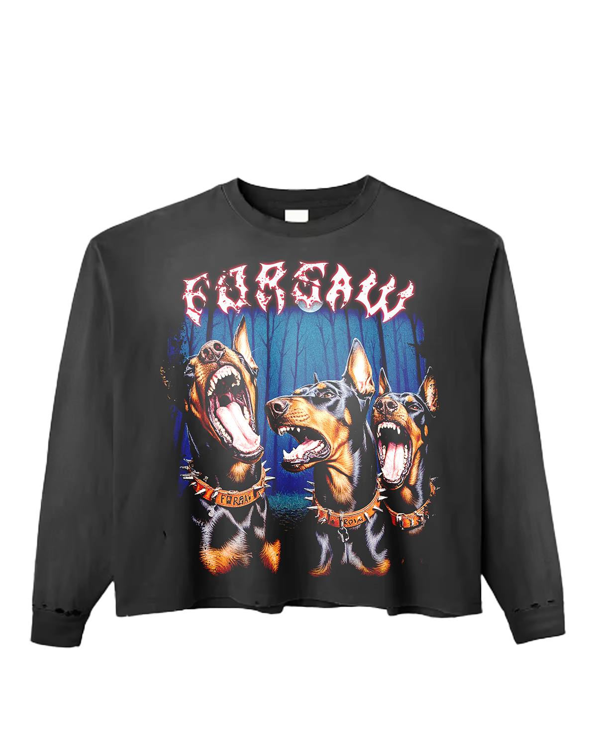 Triple Doberman L/S