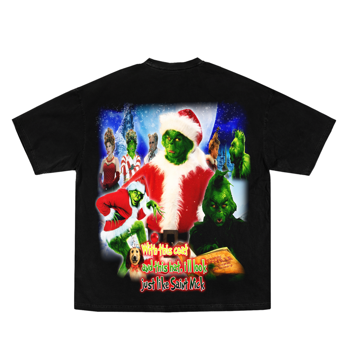 Grinch Tee (Double-Sided)