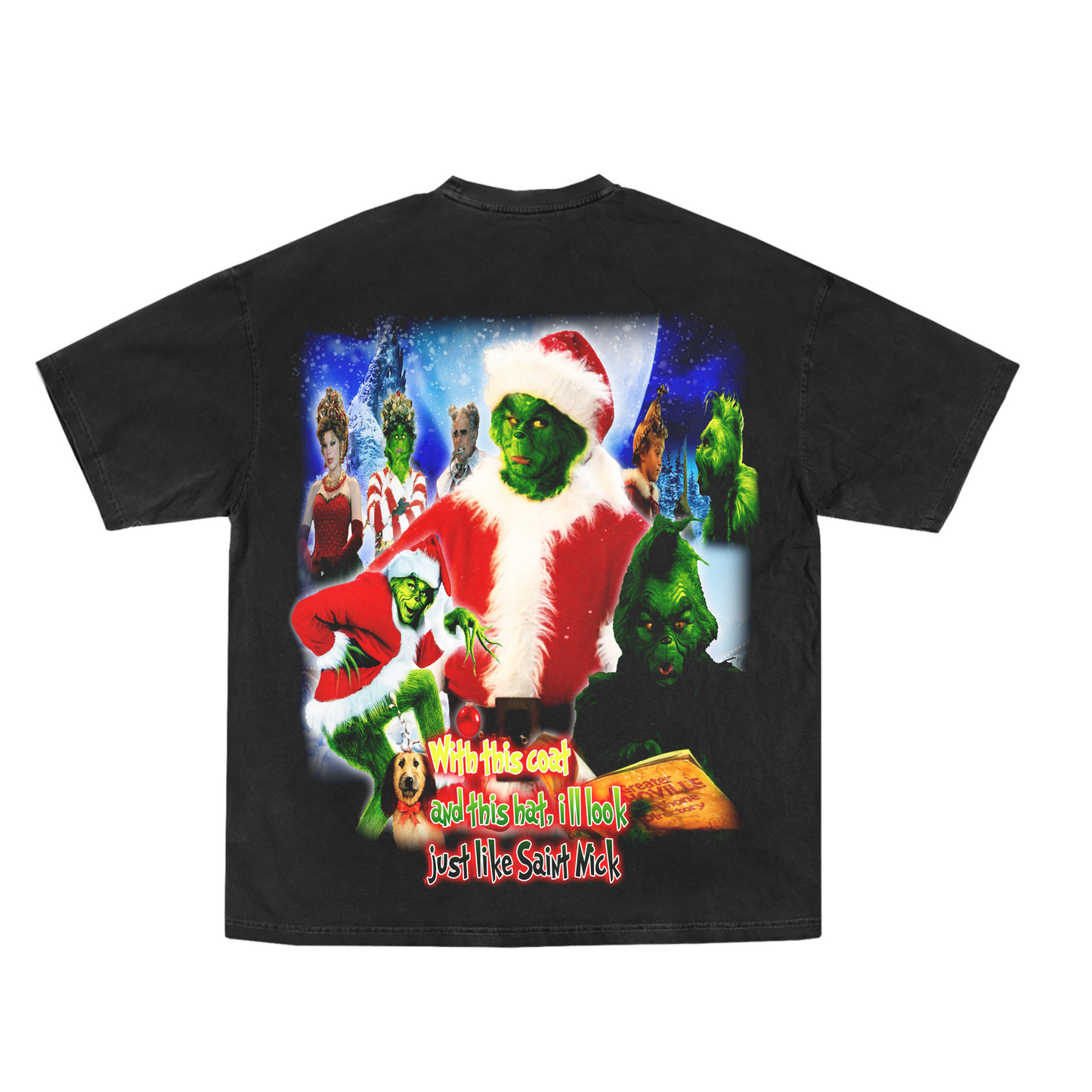 Grinch Tee (Double-Sided)