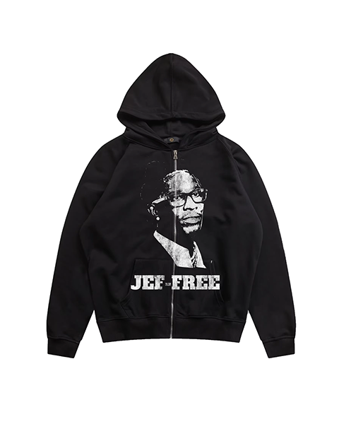 Jef-free Zip Up Hoodie