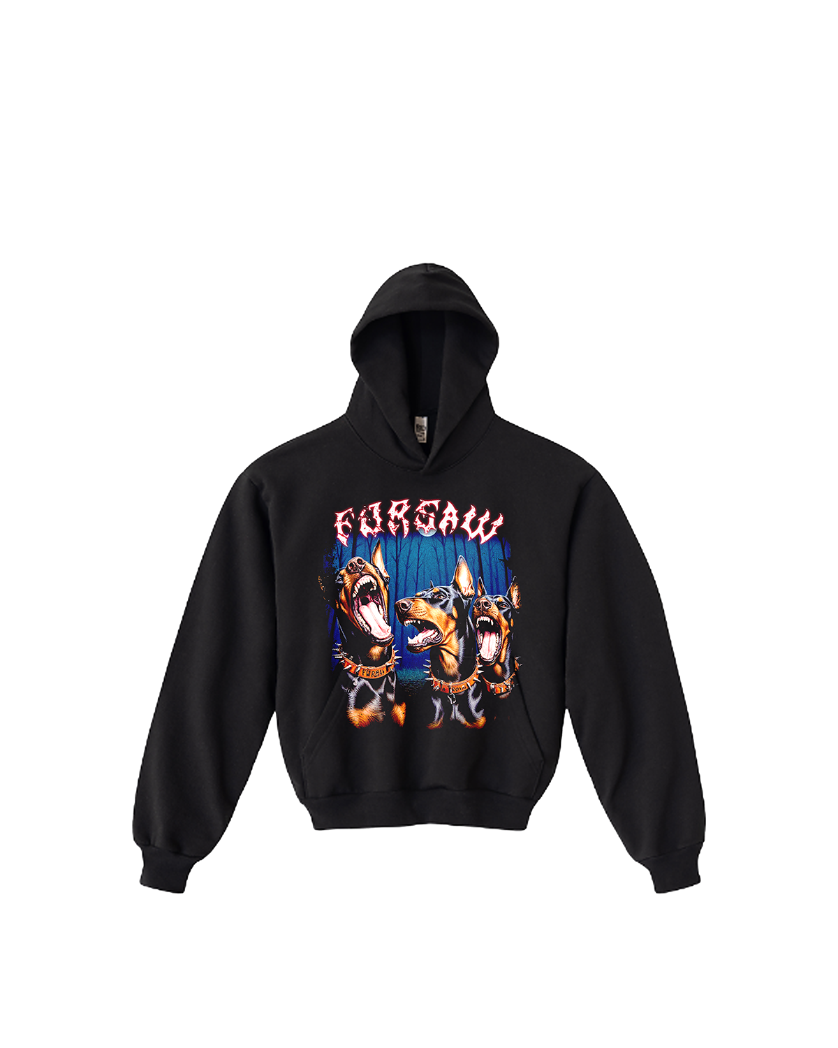 Triple Doberman Hoodie