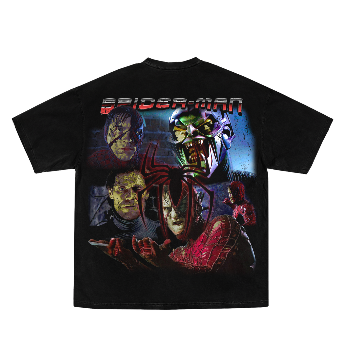 Bruised Spidey Tee (Double-Sided)