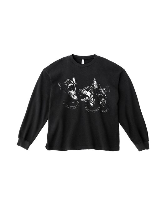 Doberman Grunge Thermal (BLACK)