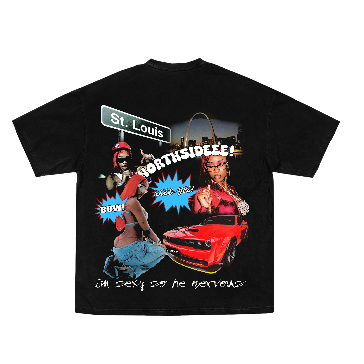 Sexyy Red Tee ( Double-Sided)